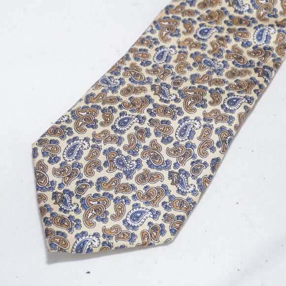 Wembley Silk Paisley Tie - Picture 1 of 6